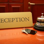 Reception desk